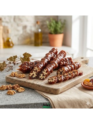 Hakiki Cevizli Sucuk (Köme) - Bol Cevizli 1Kg